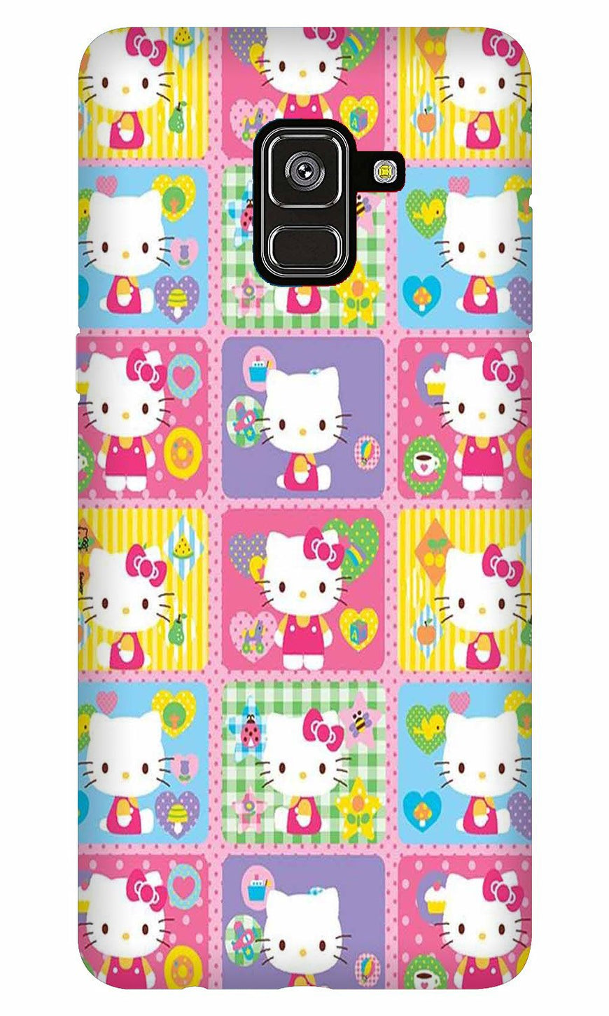 Kitty Mobile Back Case for Galaxy A5 (2018) (Design - 400)