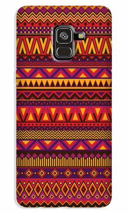 Zigzag line pattern2 Case for Galaxy A8 Plus