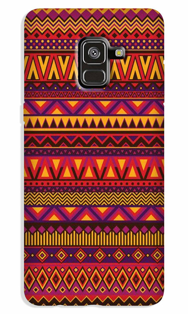 Zigzag line pattern2 Case for Galaxy A8 Plus