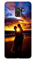 Couple Sea shore Case for Galaxy A6
