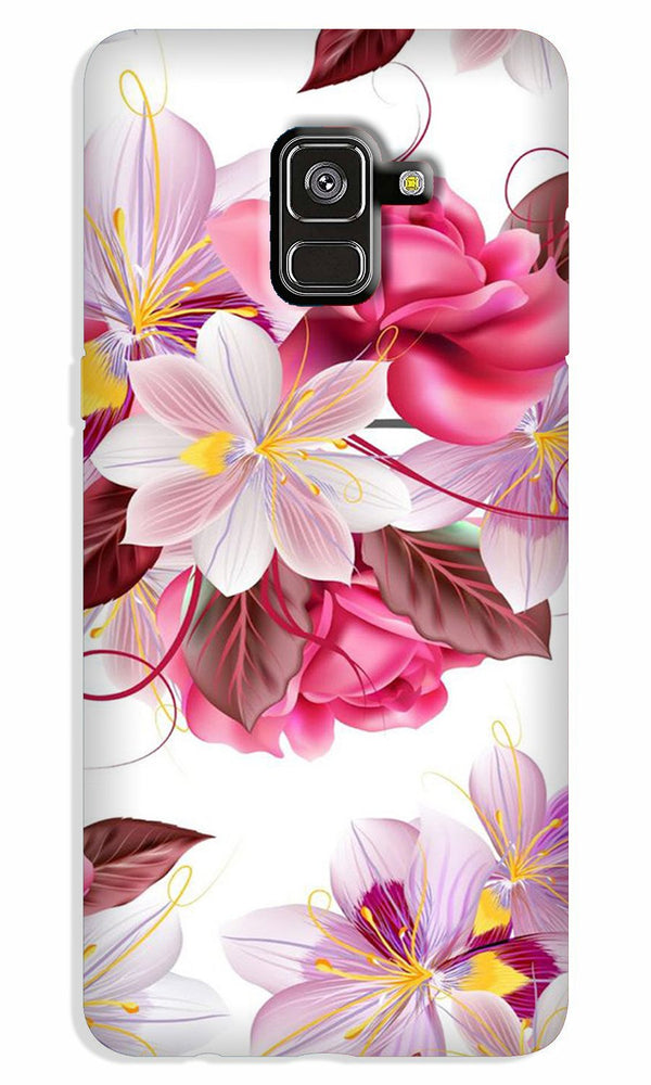 Beautiful flowers Case for Galaxy A8 Plus