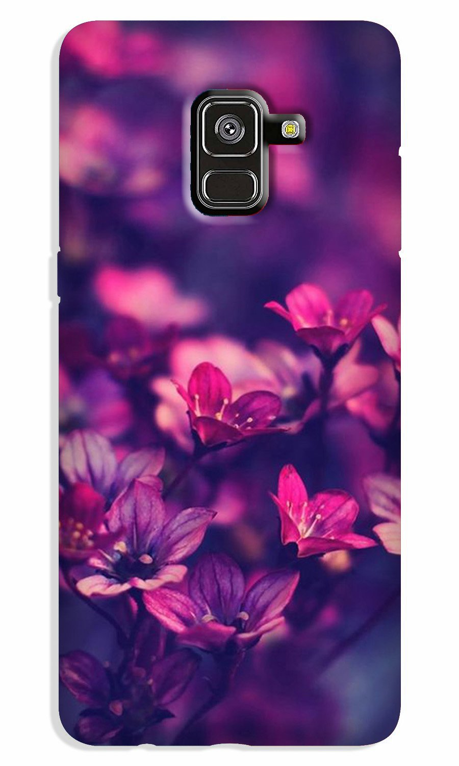 flowers Case for Galaxy A8 Plus