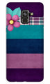 Purple Blue Case for Galaxy A8 Plus