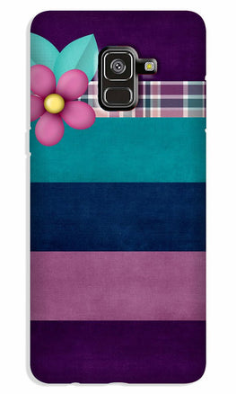 Purple Blue Case for Galaxy A8 Plus