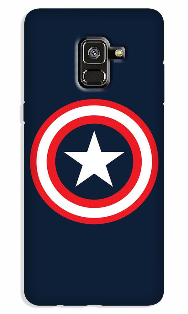 Captain America Case for Galaxy A8 Plus
