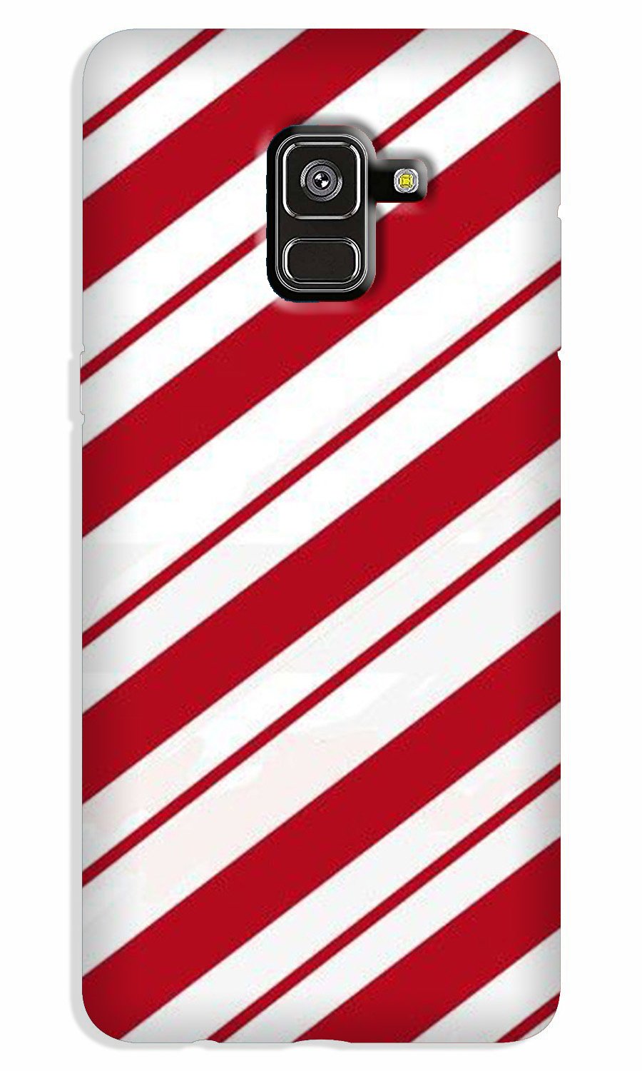 Red White Case for Galaxy A6