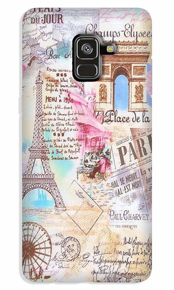Paris Eiftel Tower Case for Galaxy A8 Plus