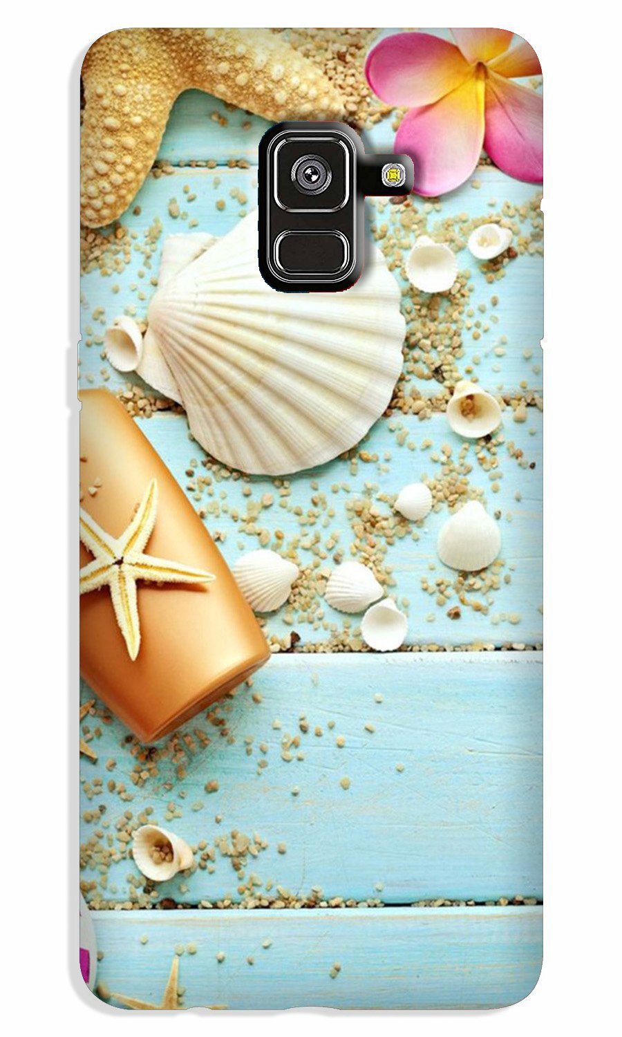 Sea Shells Case for Galaxy A8 Plus