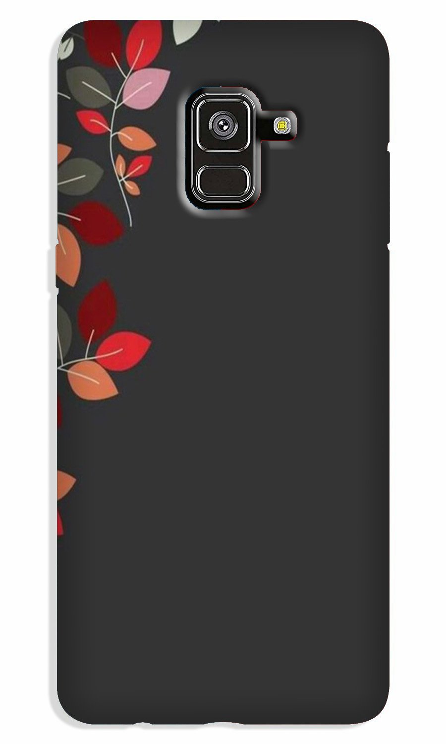 Grey Background Case for Galaxy A8 Plus