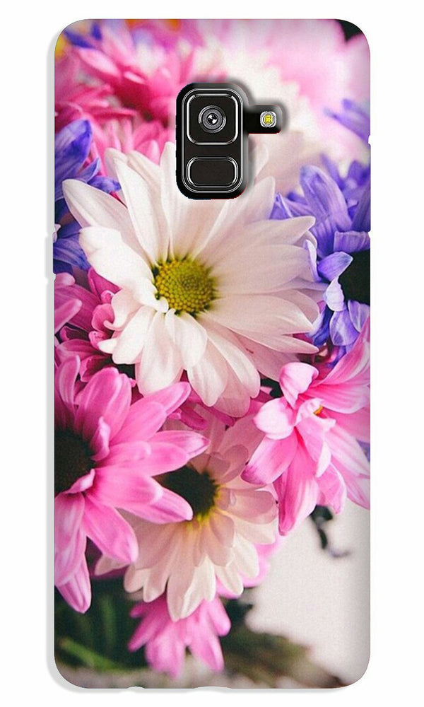 Coloful Daisy Case for Galaxy A8 Plus