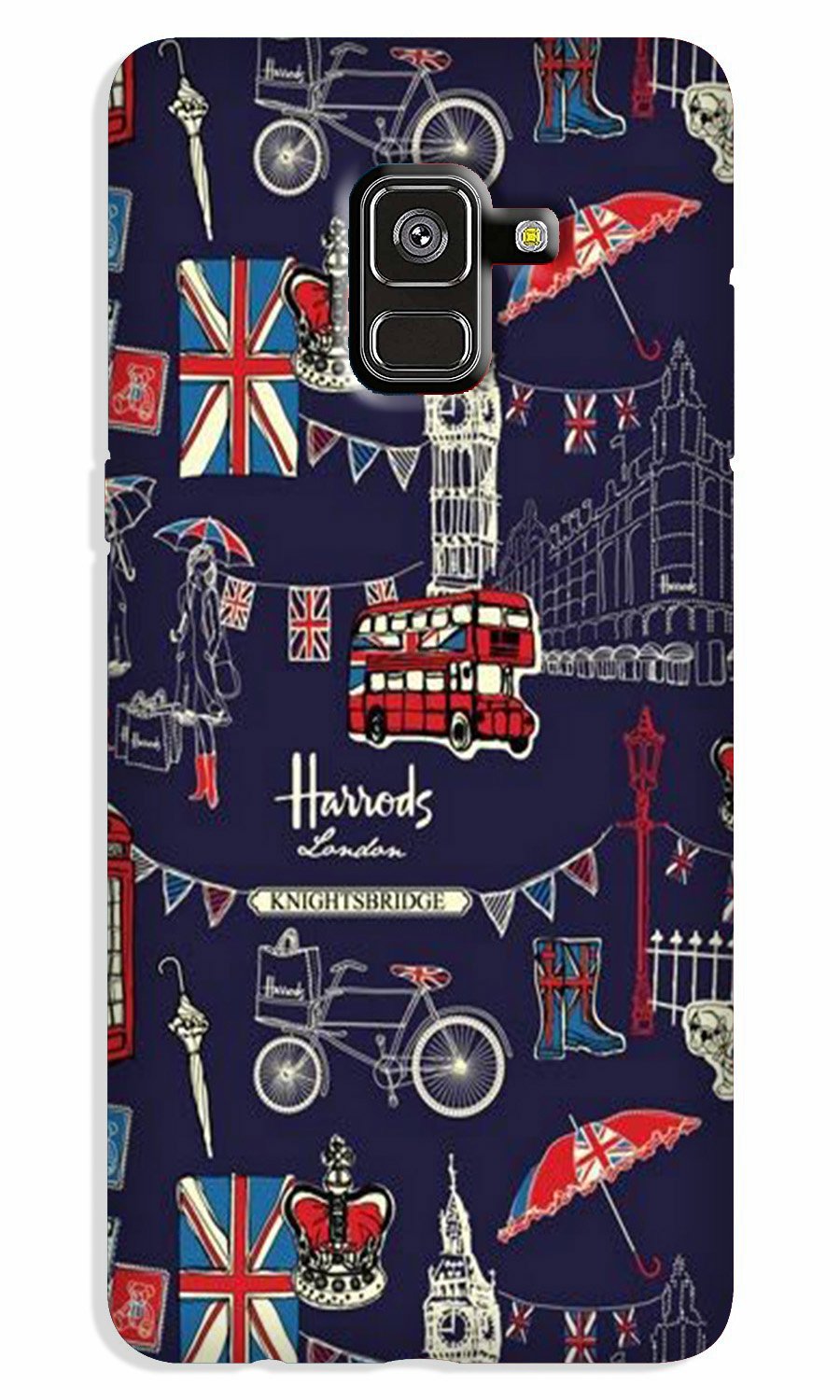 Love London Case for Galaxy A8 Plus