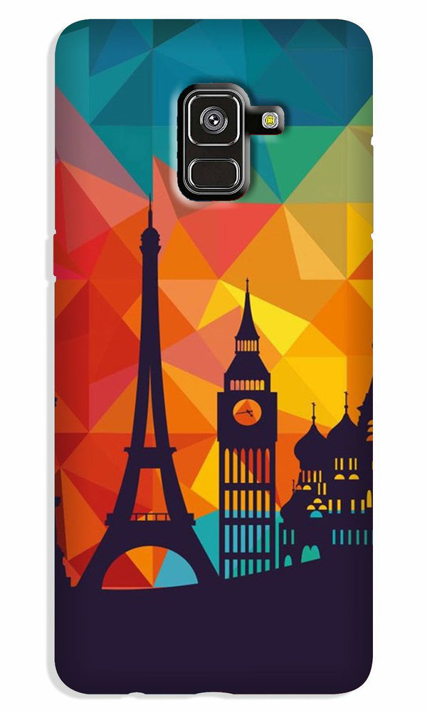 Eiffel Tower2 Case for Galaxy A8 Plus