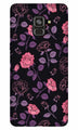 Rose Pattern Case for Galaxy A8 Plus