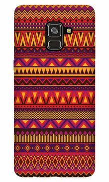 Zigzag line pattern2 Case for Galaxy A8 Plus