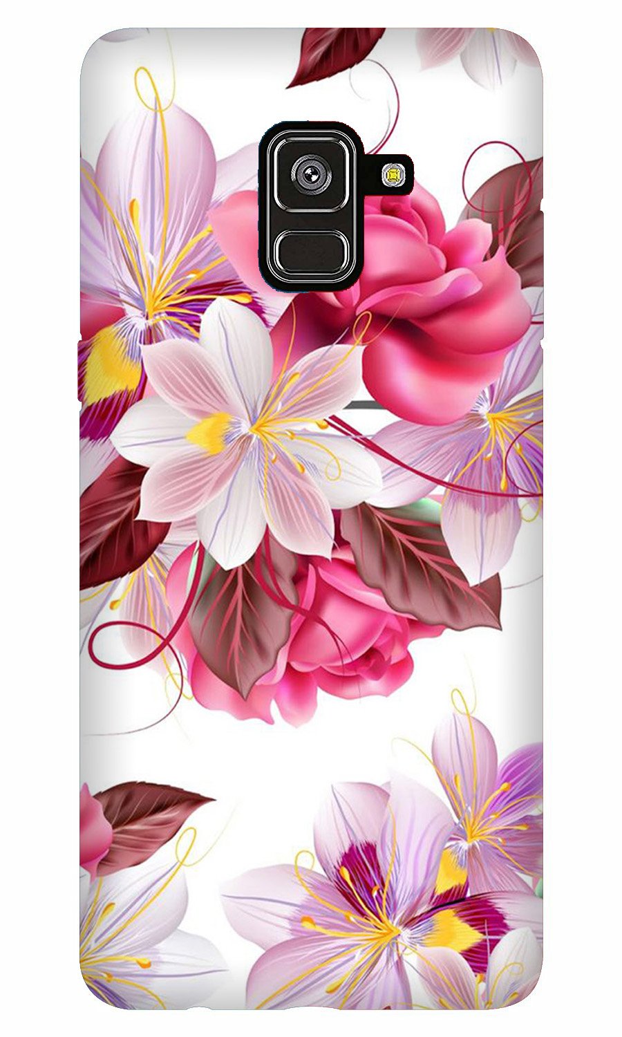 Beautiful flowers Case for Galaxy A8 Plus