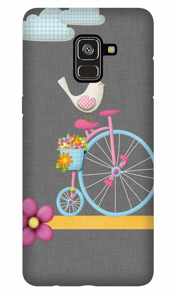 Sparron with cycle Case for Galaxy A8 Plus