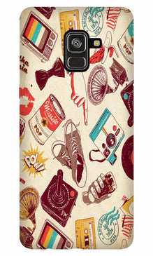 Vintage Case for Galaxy A8 Plus