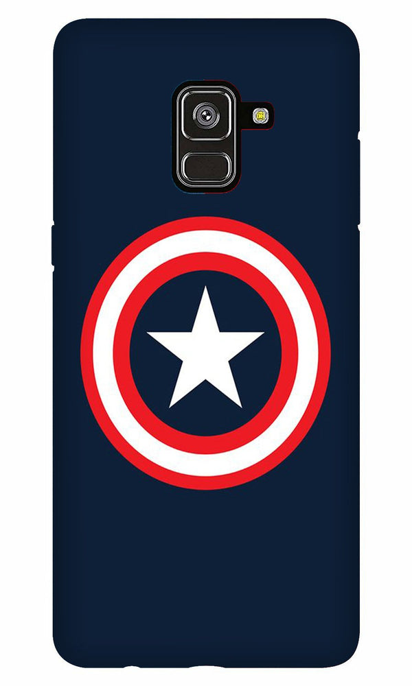 Captain America Case for Galaxy A8 Plus