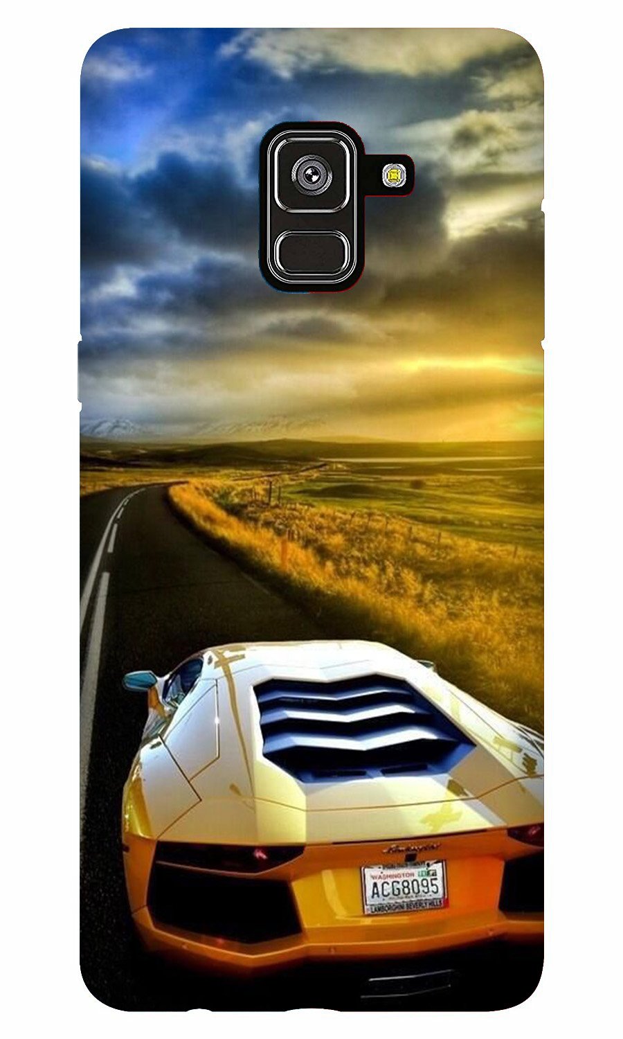 Car lovers Case for Galaxy A8 Plus