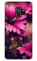 Purple Daisy Case for Galaxy A8 Plus