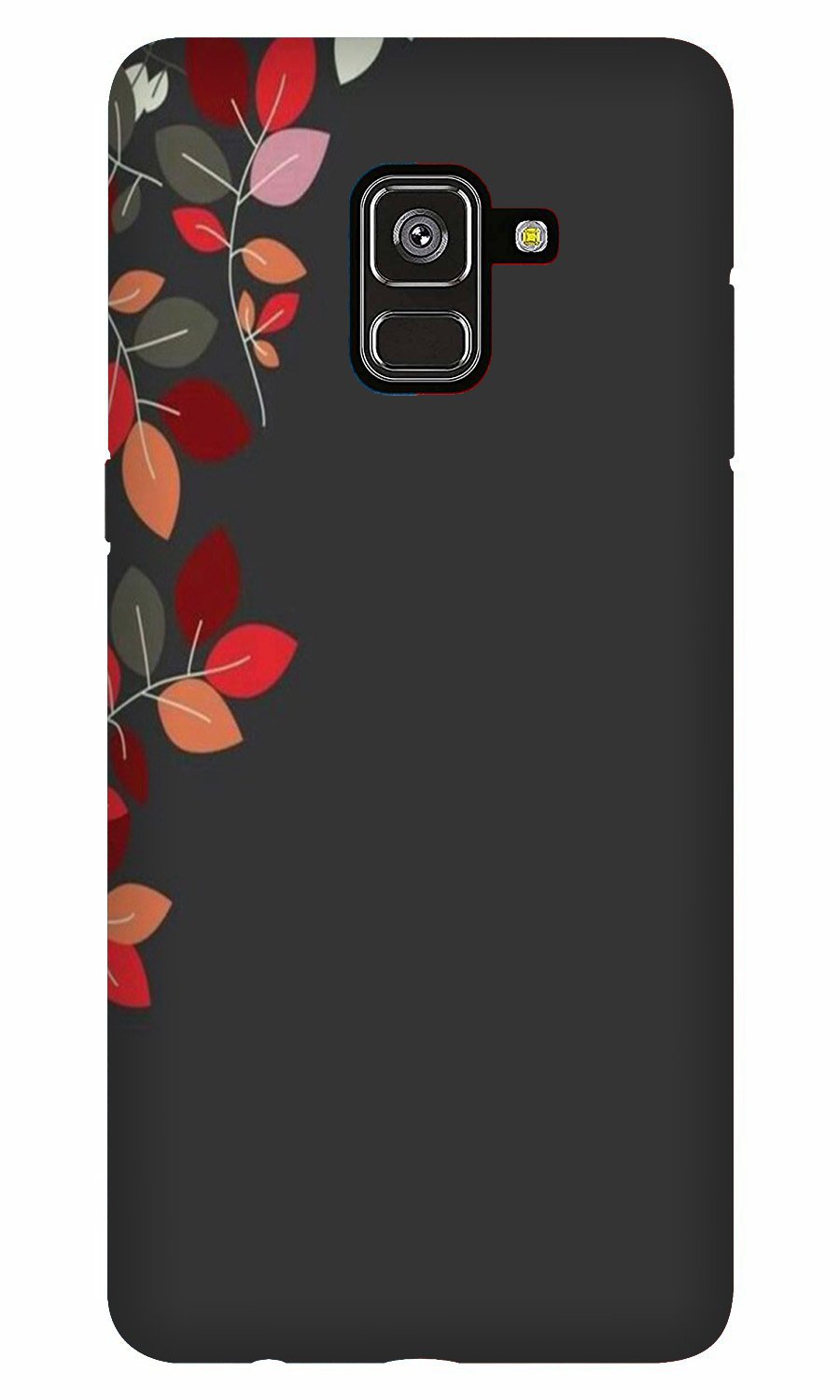Grey Background Case for Galaxy A5 (2018)