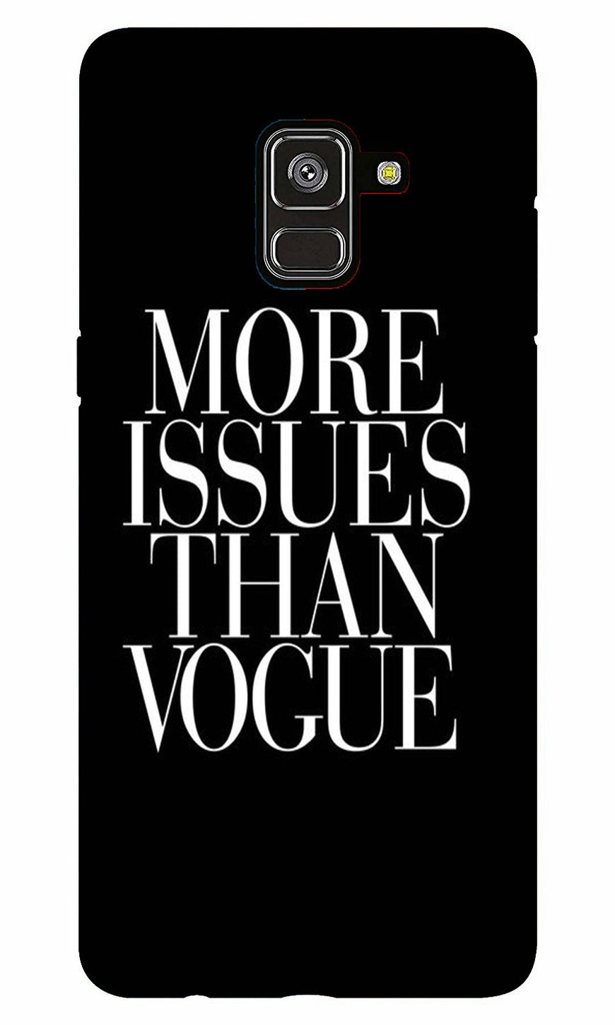 More Issues than Vague Case for Galaxy A8 Plus