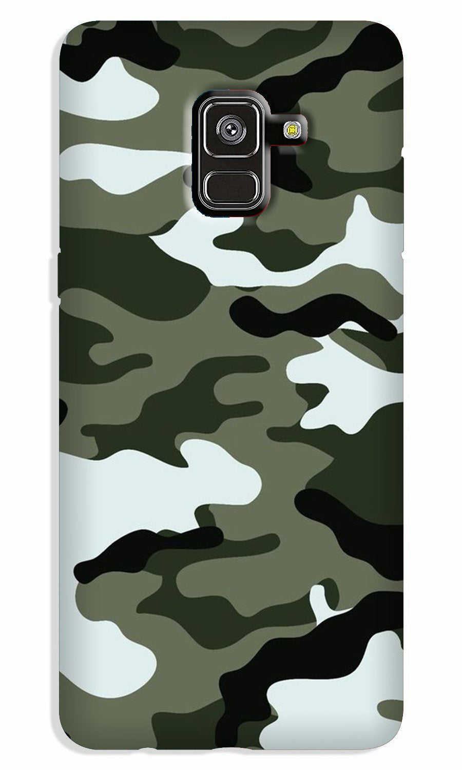 Army Camouflage Case for Galaxy A5 (2018)  (Design - 108)