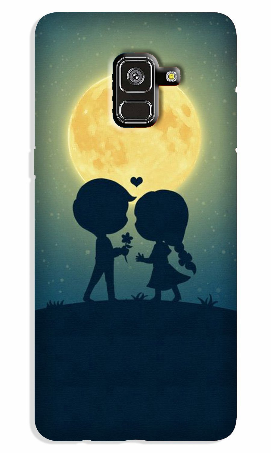 Love Couple Case for Galaxy A5 (2018)  (Design - 109)
