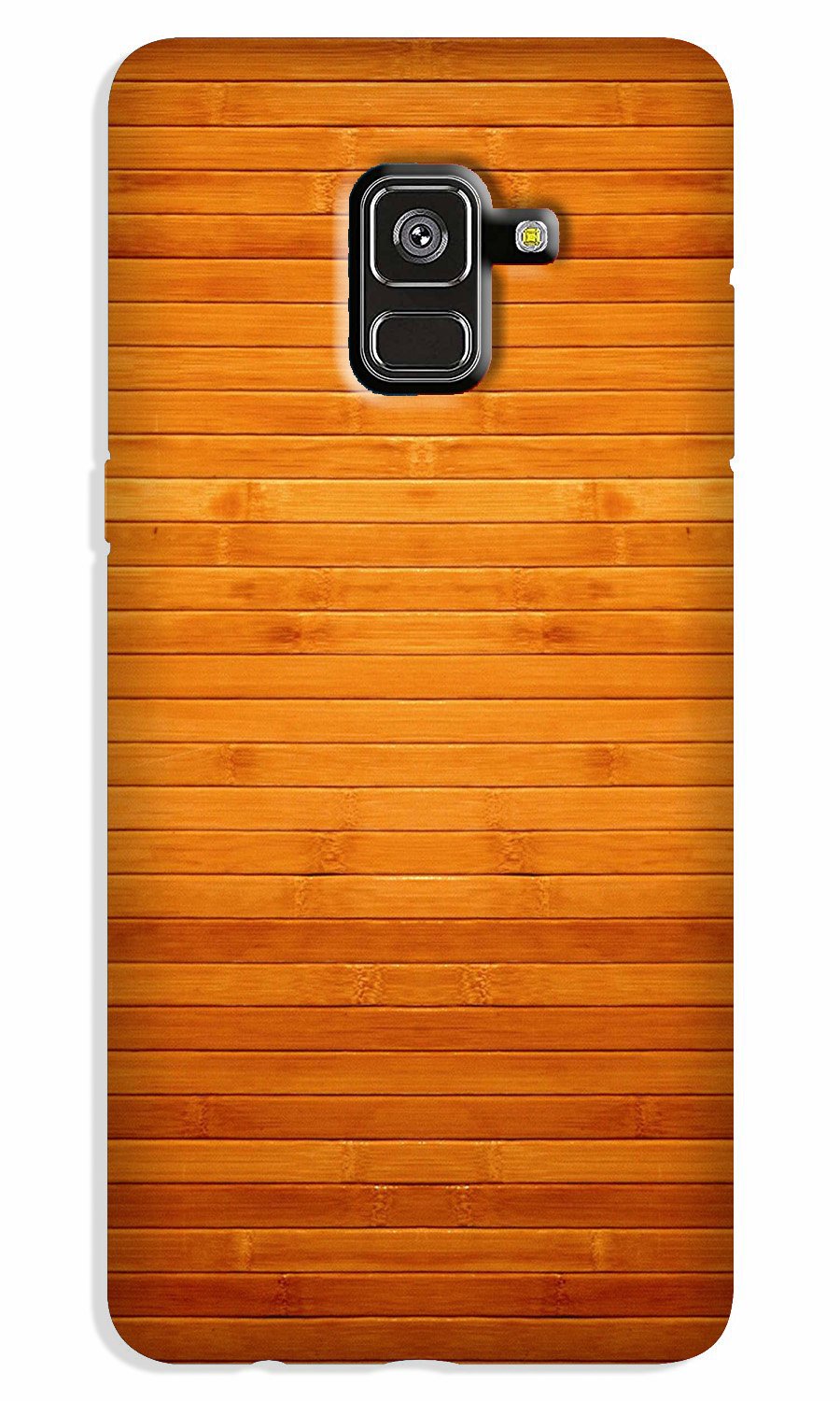 Wooden Look Case for Galaxy A5 (2018)(Design - 111)