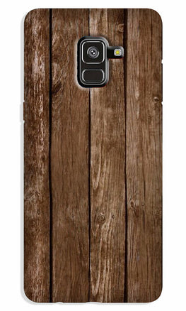 Wooden Look Case for Galaxy A5 (2018)(Design - 112)