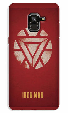 Iron Man Superhero Case for Galaxy A5 (2018)  (Design - 115)