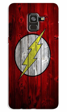 Flash Superhero Case for Galaxy A8 Plus  (Design - 116)