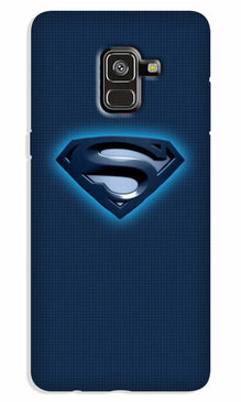 Superman Superhero Case for Galaxy A8 Plus  (Design - 117)