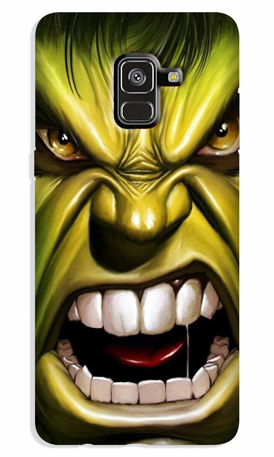Hulk Superhero Case for Galaxy A8 Plus(Design - 121)