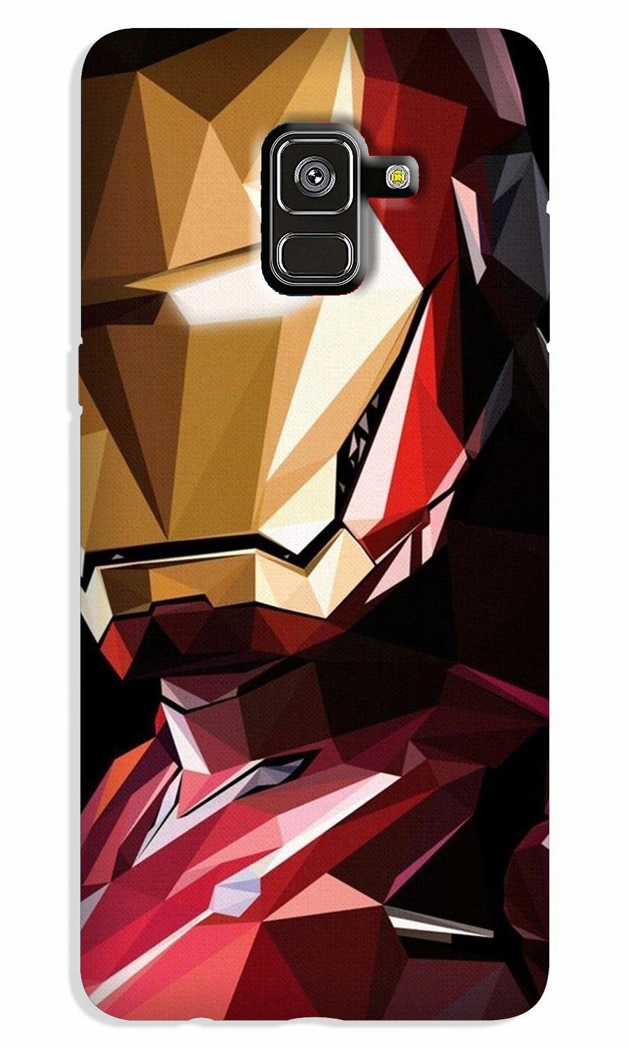 Iron Man Superhero Case for Galaxy A8 Plus(Design - 122)