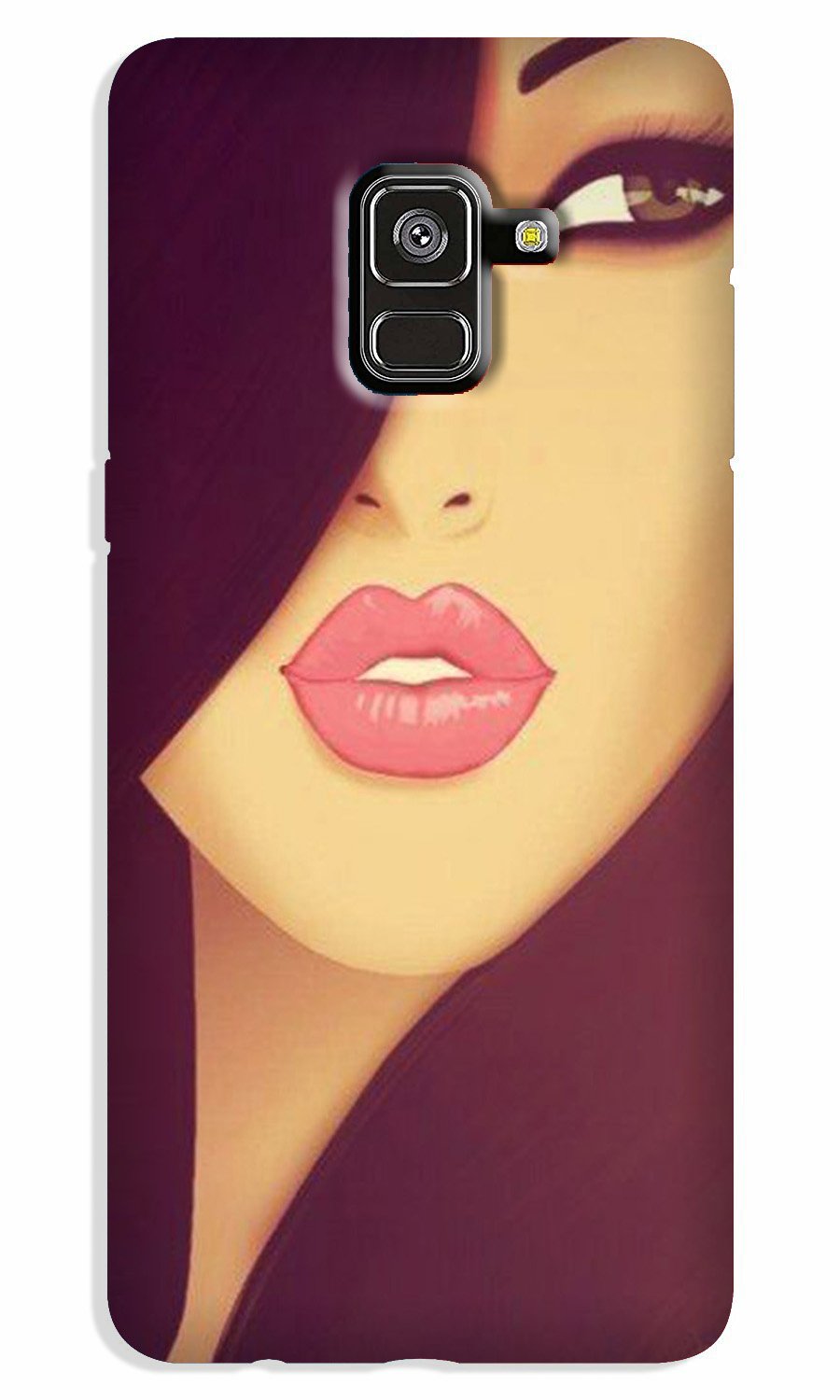 Girlish Case for Galaxy A5 (2018)(Design - 130)