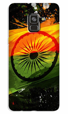 Indian Flag Case for Galaxy A5 (2018)  (Design - 137)