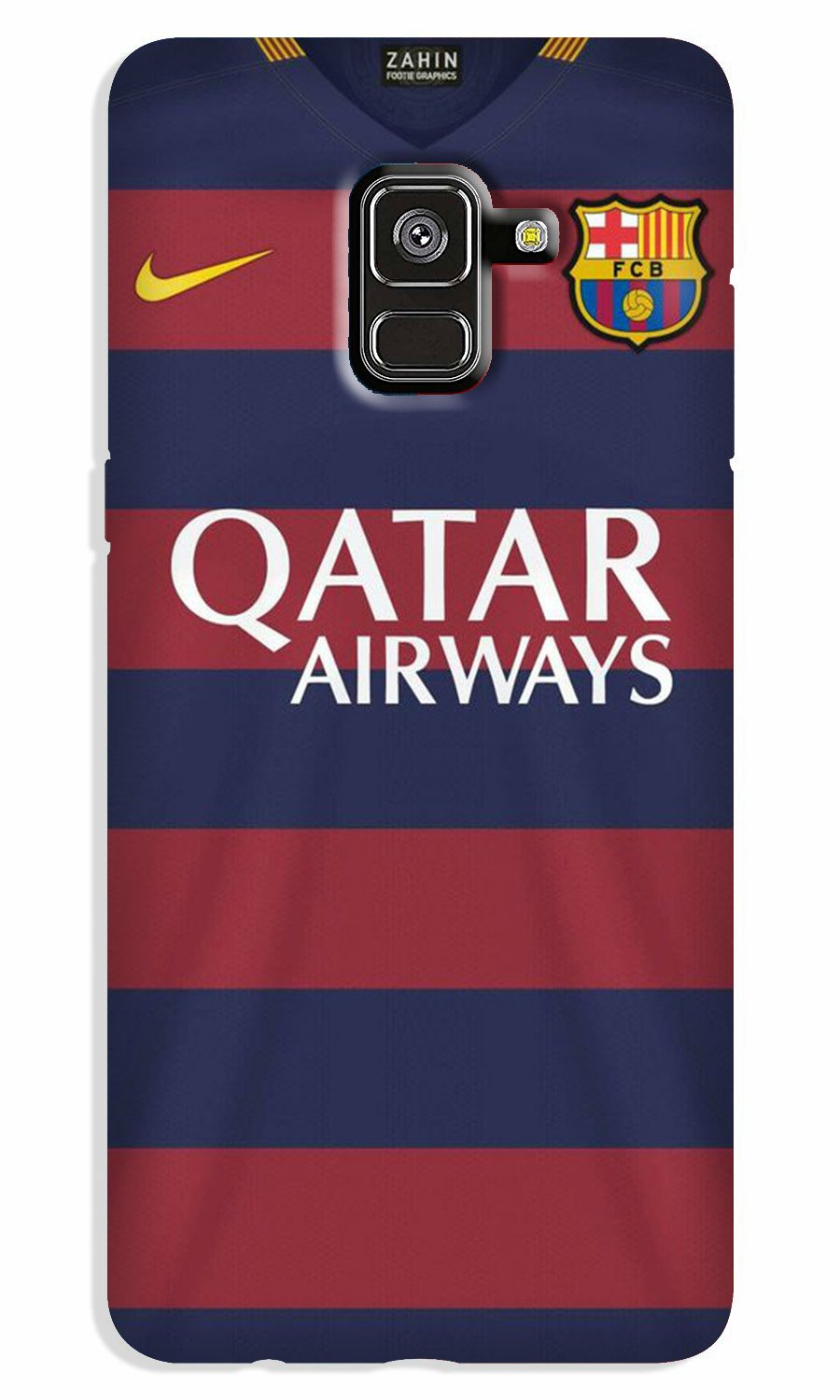 Qatar Airways Case for Galaxy A8 Plus  (Design - 160)