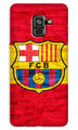 FCB Football Case for Galaxy A5 (2018)  (Design - 174)
