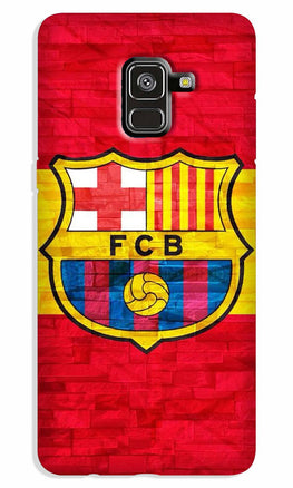 FCB Football Case for Galaxy A5 (2018)(Design - 174)