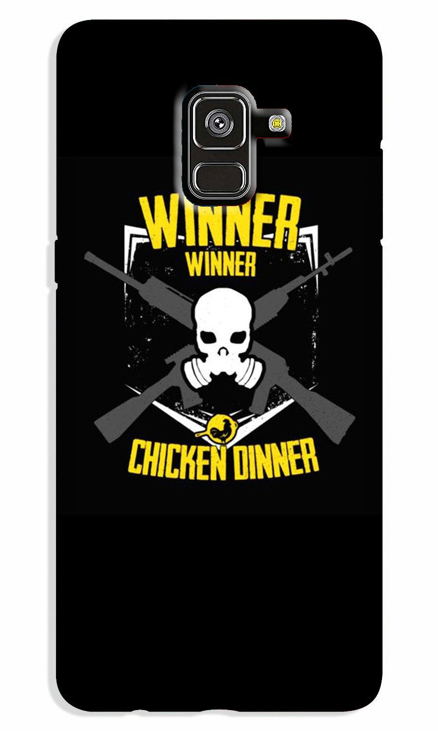Winner Winner Chicken Dinner Case for Galaxy A8 Plus  (Design - 178)