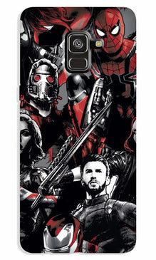 Avengers Case for Galaxy A6 (Design - 190)
