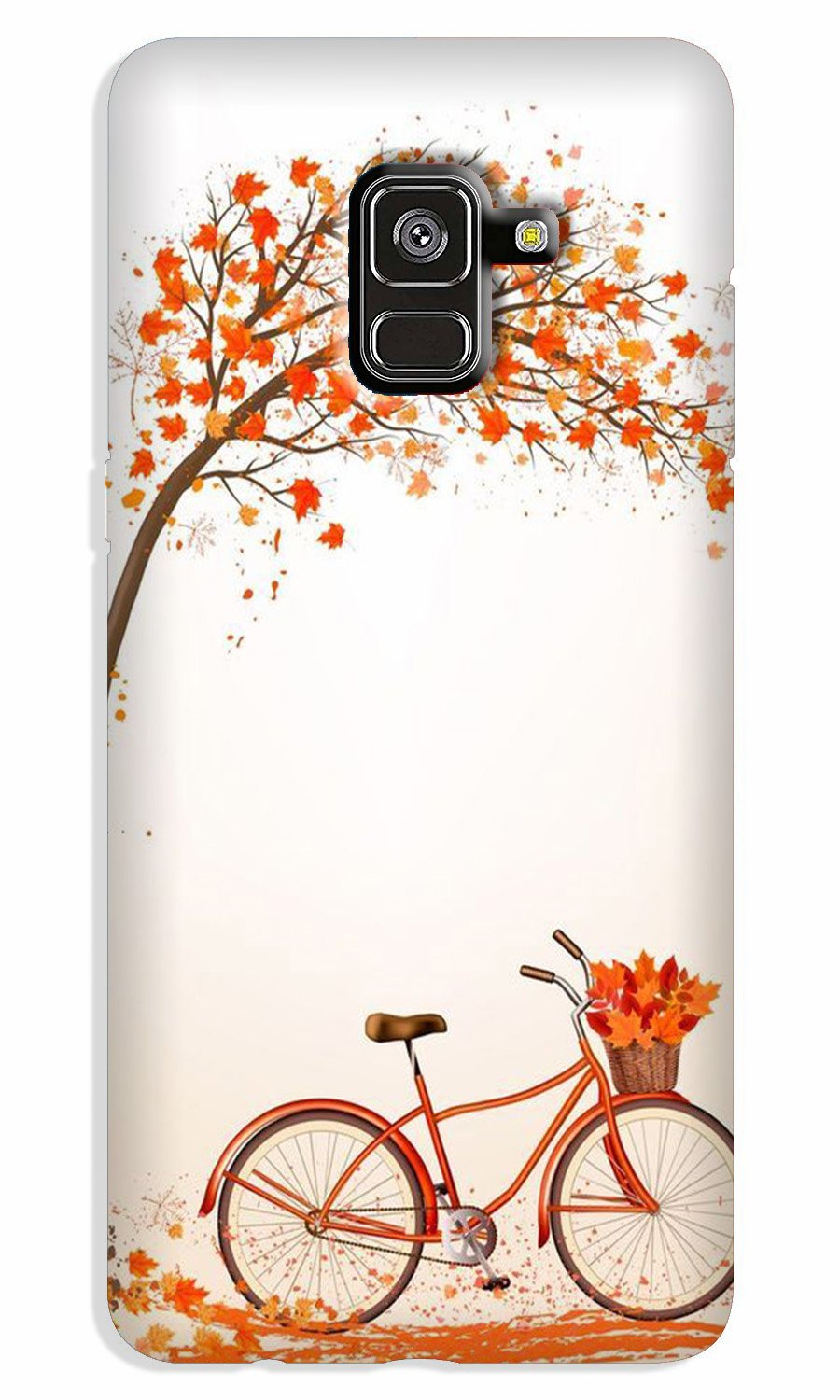 Bicycle Case for Galaxy A5 (2018) (Design - 192)