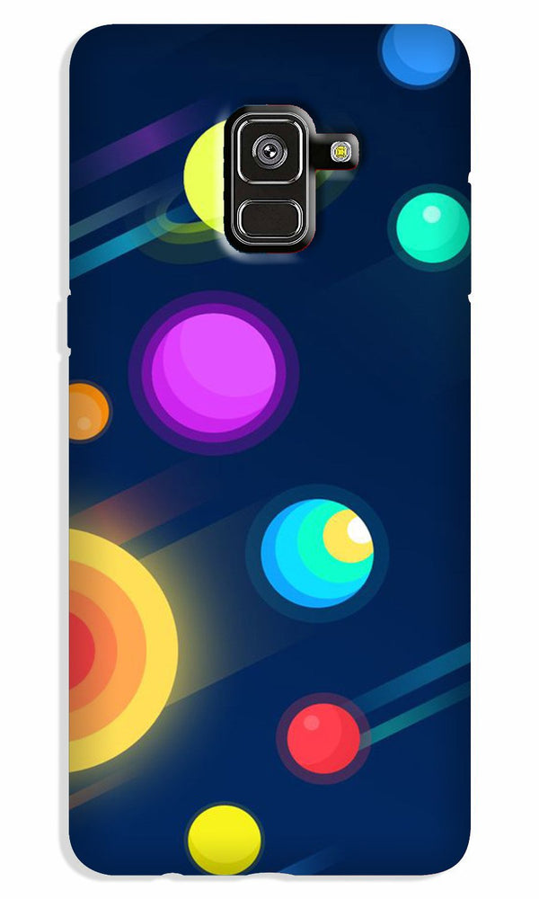 Solar Planet Case for Galaxy A8 Plus (Design - 197)