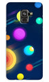 Solar Planet Case for Galaxy A5 (2018) (Design - 197)