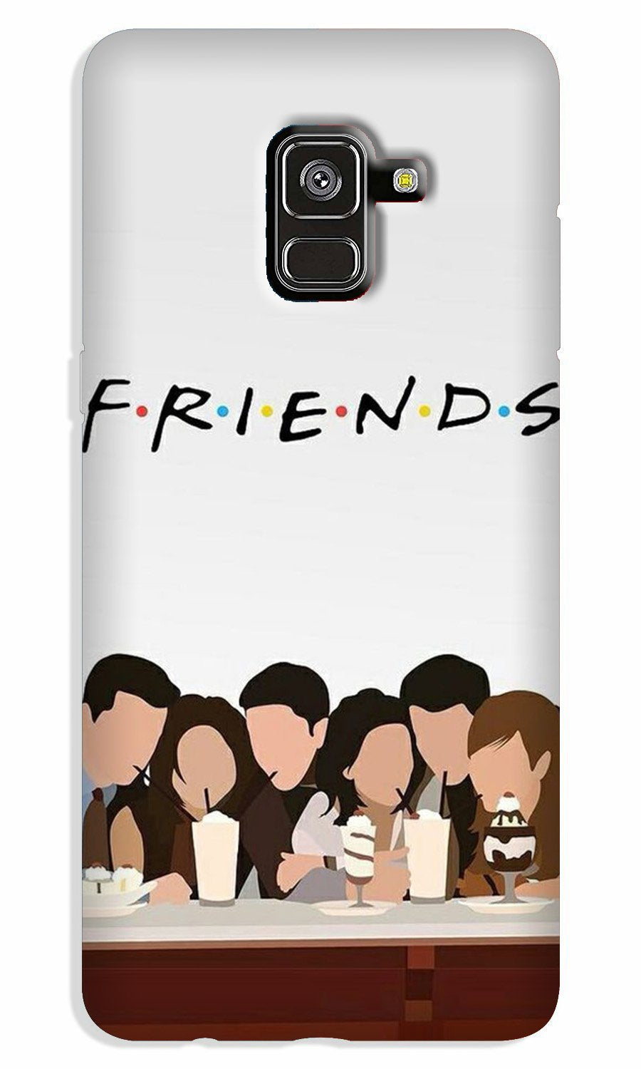 Friends Case for Galaxy A8 Plus (Design - 200)