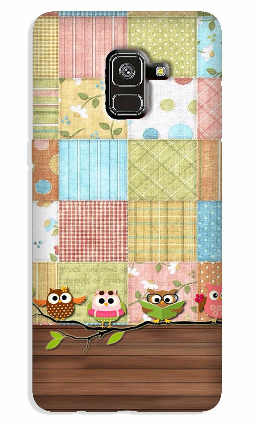 Owls Case for Galaxy A8 Plus (Design - 202)