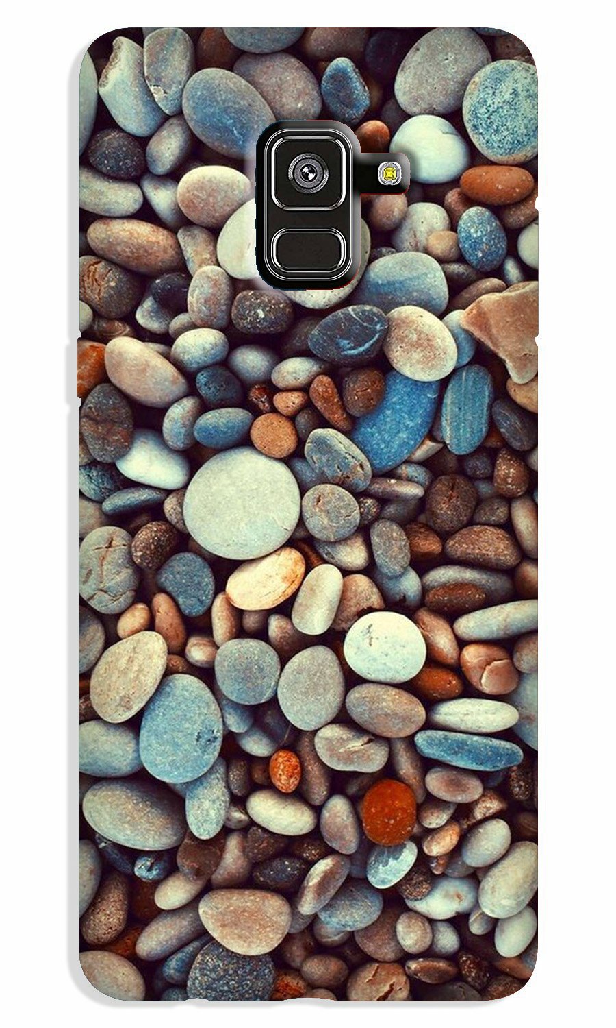 Pebbles Case for Galaxy A8 Plus (Design - 205)