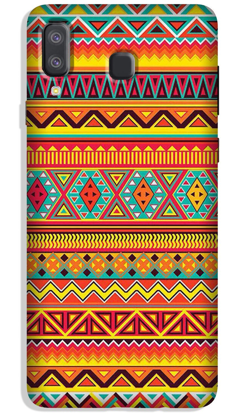 Zigzag line pattern Case for Galaxy A8 Star