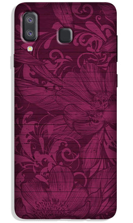 Purple Backround Case for Galaxy A8 Star